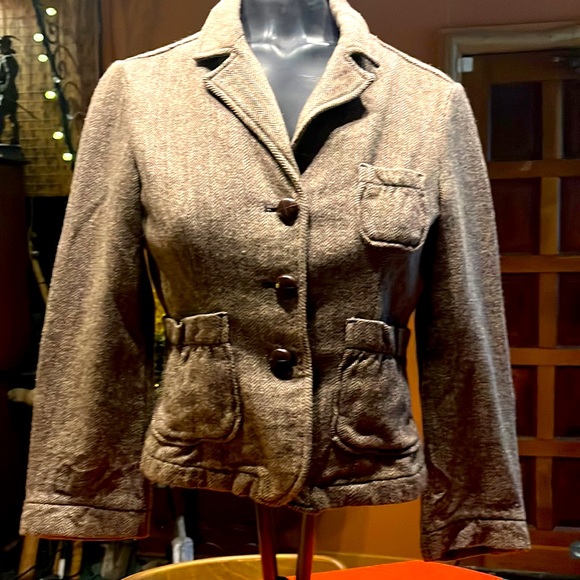 Abercrombie & Fitch Jackets & Blazers - Abercrombie Waist Length Wool Jacket